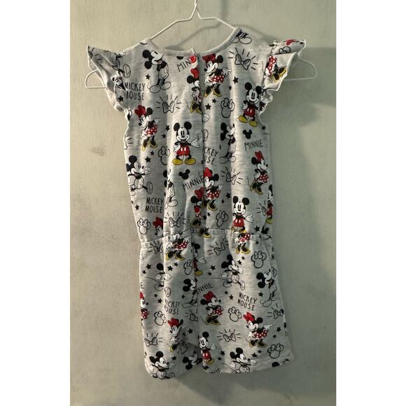 Disney Jr Minnie and Mickey Mouse Jumpsuit Shorts Size 6x - Picture 2 of 3